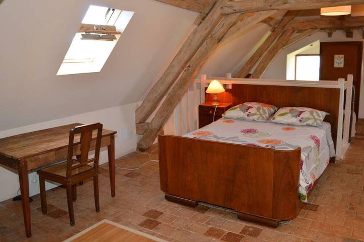 Romantisches Haus mit Garten im Loire-Tal, Haustiere erlaubt in Le Tranger, Châteauroux und Umgebung