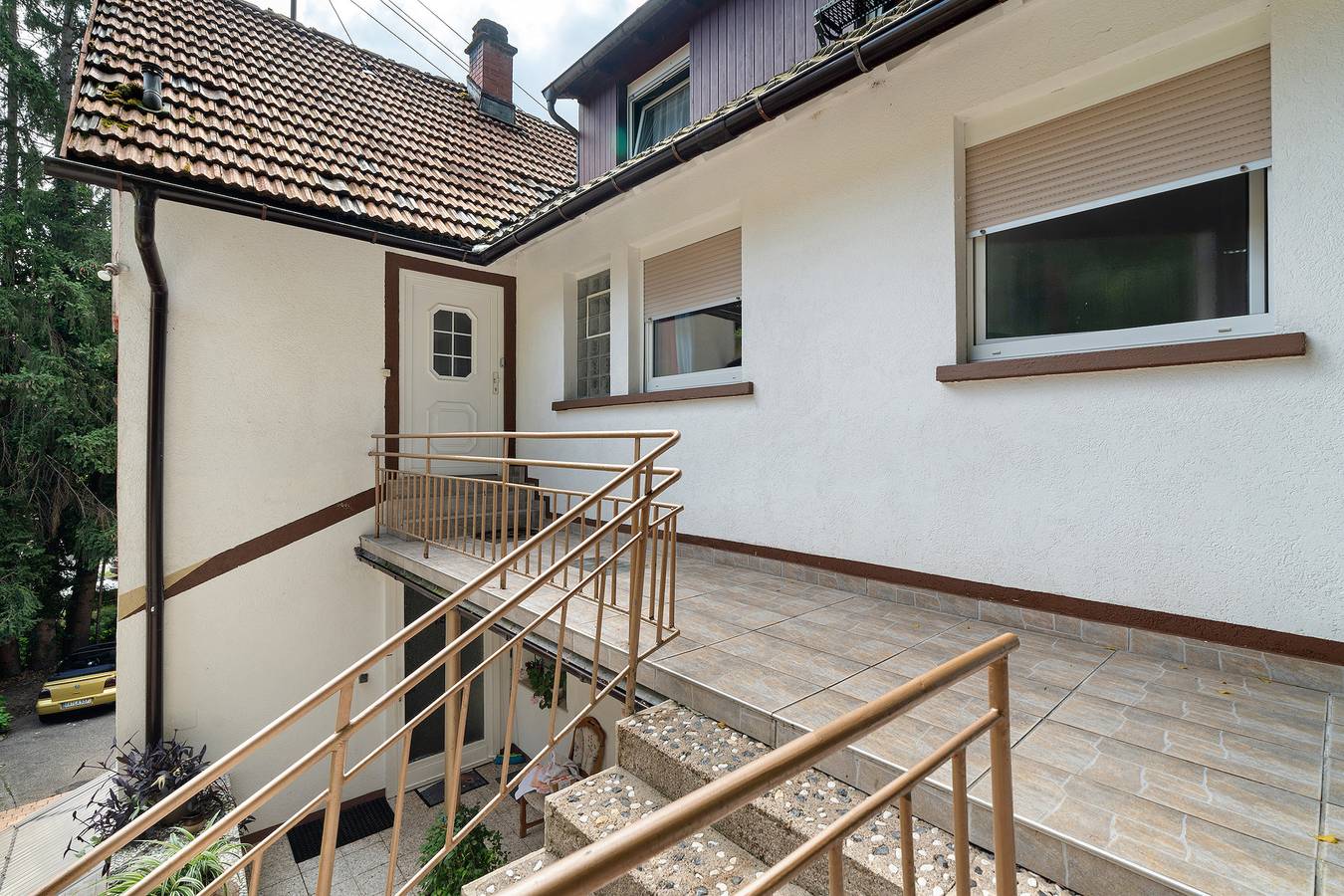 Kamer '7' met gedeeld terras en wifi in Baden-Baden, Noordelijk Zwarte Woud