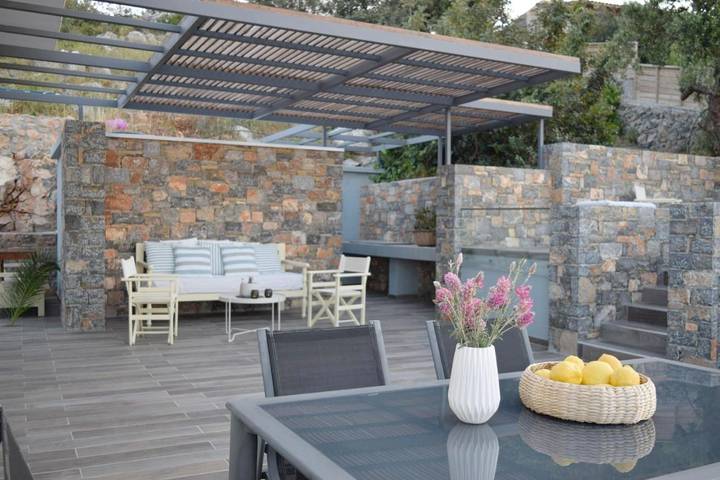 Maison de vacances pour 5 personnes, avec vue et jardin