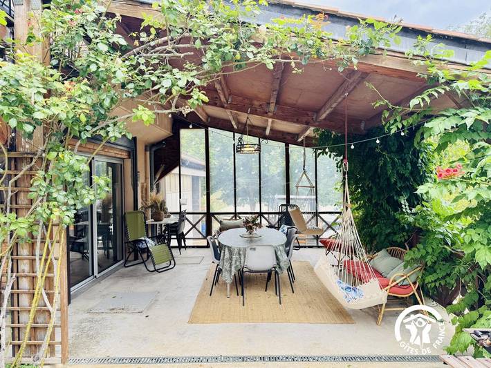 Gîte pour 4 personnes, avec terrasse à Saint-Ferriol