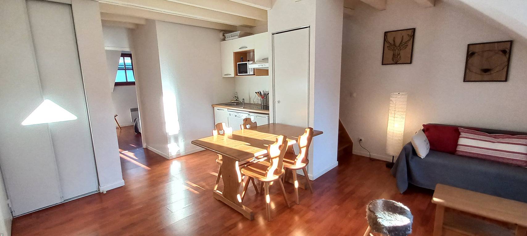 Duplex T3, proche Saint-Lary-Soulan in Vignec, Parc national des Pyrénées