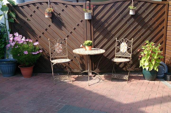 Ferienwohnung für 3 Personen, mit Garten