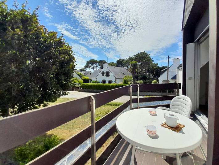 Gîte pour 2 personnes, avec balcon dans Plage Ty Bihan