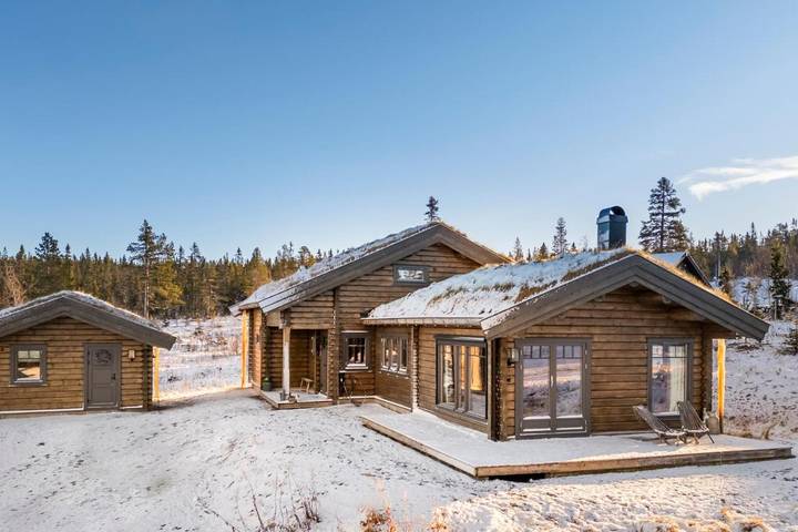 Ferienhaus für 13 Personen, mit Ausblick und Sauna sowie Garten in Trysil - 3