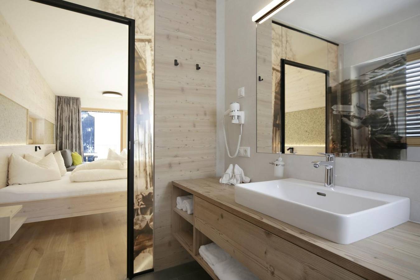 Naturzimmer "Lärche" in Gailtaler Alpen, Obertilliach