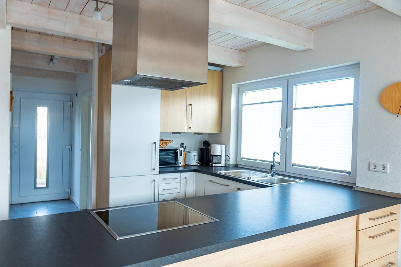 Ferienhaus "Plüschmors" in Schönberg-Holm: Sauna, Kamin, 600 m Strand, Strandkorb in Holm, Schönberg