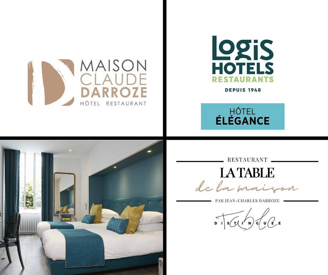 Logis Hôtel - Restaurant Maison Claude Darroze in Langon, Région de Langon
