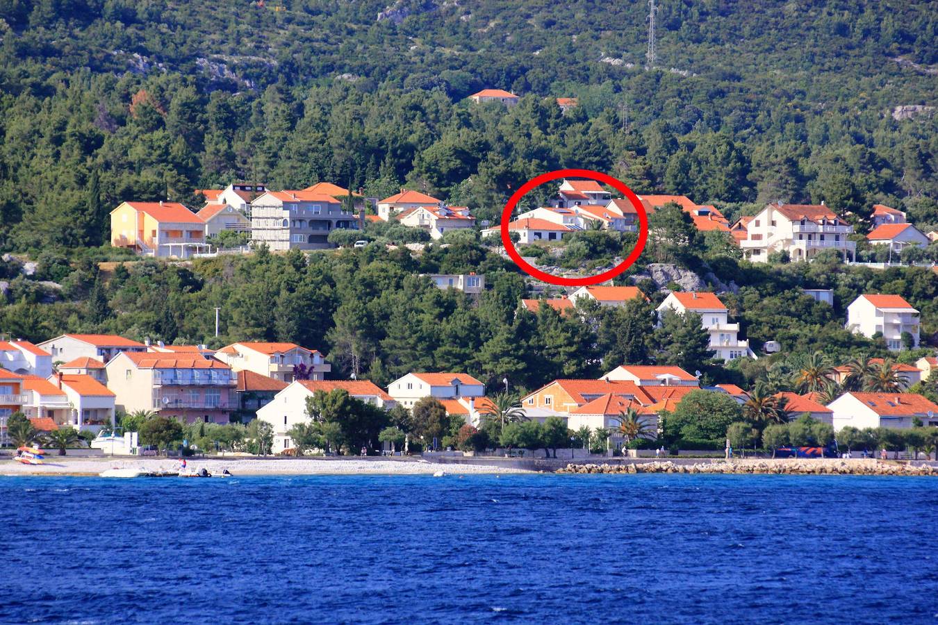 Ganze Wohnung, 1-Zimmer-Ferienwohnung mit Terrasse und Meerblick Orebic, Peljesac A-10423-a in Orebic, Dubrovnik-Neretva