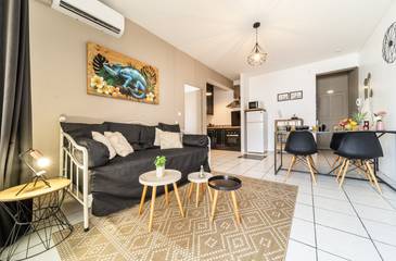 Appartement de vacances pour 2 personnes, avec terrasse sur l' Île de la Réunion