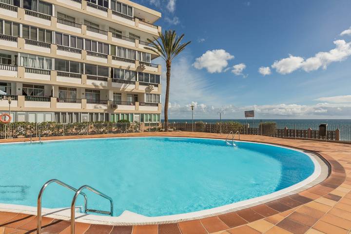 Appartement de vacances pour 3 personnes, avec Jardin et Bassin pour enfant à Playa del Águila