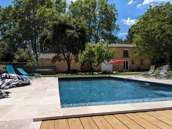 Maison de vacances pour 9 personnes, avec jardin et piscine