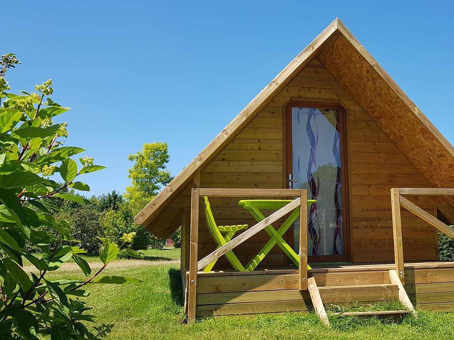 Camping Aquarev - Alojamiento 2 personas - Madera Sin instalaciones sanitarias in Loudéac, Côtes-d'Armor