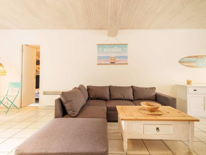 Casa en Biscarrosse para 6 personas con gran terraza, jardín, y equipada para familias. in Biscarrosse (pueblo), Biscarrosse