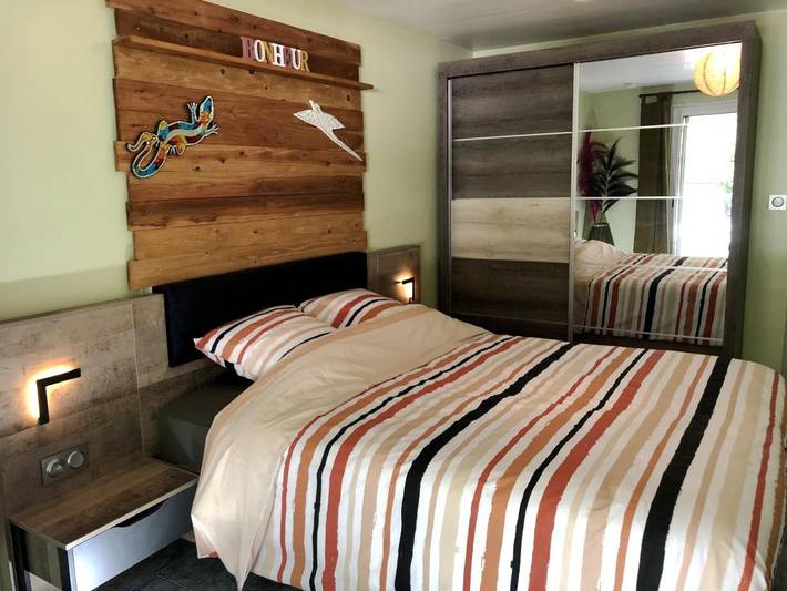 Appartement de vacances pour 2 personnes, avec jardin