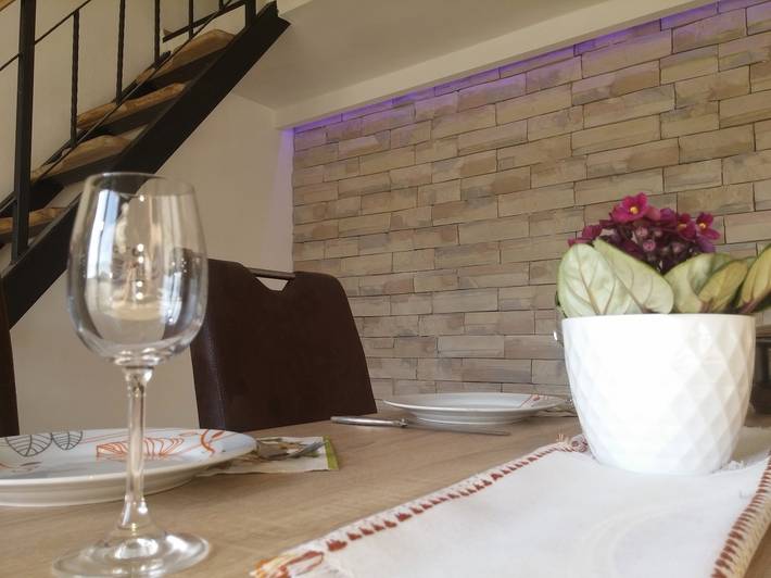 Ferienwohnung für 4 Personen, mit Balkon und Ausblick sowie Meerblick in Supetarska Draga