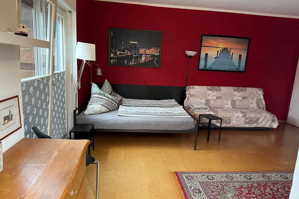 Ganze Wohnung, Weide 3 - 40 m2 Apartment mit eigenem Außenbereich - Ferienwohnungen in Speyer, Rheinebene