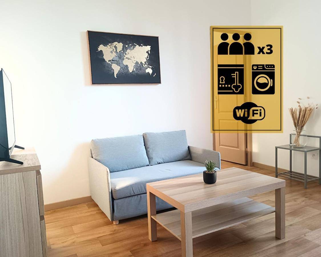 Appartement entier, Appartement lumineux et pratique Séjour pro Lille in Mons-en-Barœul, Région de Lille