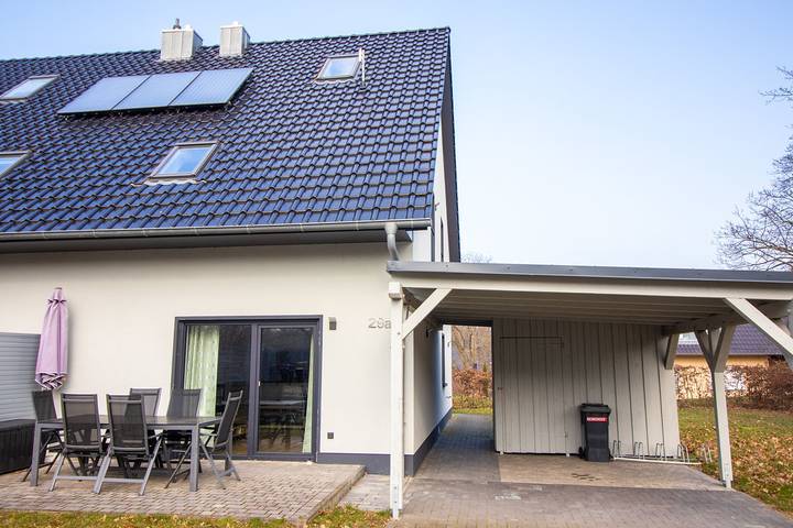 Ferienhaus für 6 Personen, mit Terrasse und Sauna in Malchow