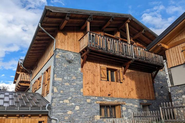 Chalet für 13 Personen, mit Sauna und Balkon - 1