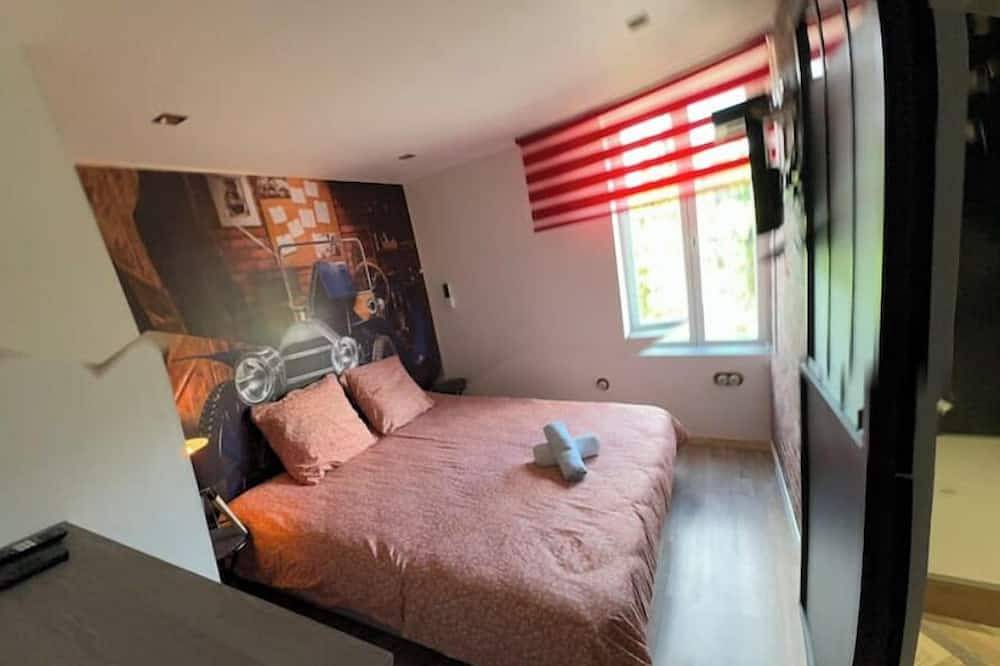 Entire apartment, Apartment T1 4P. Air conditioning and private parking in Épinal, Épinal region