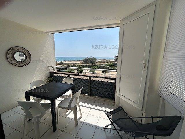 Appartement de vacances entier, 2 pièces vue mer avec terrasse Rochelongue in Cap d'Agde, Agde