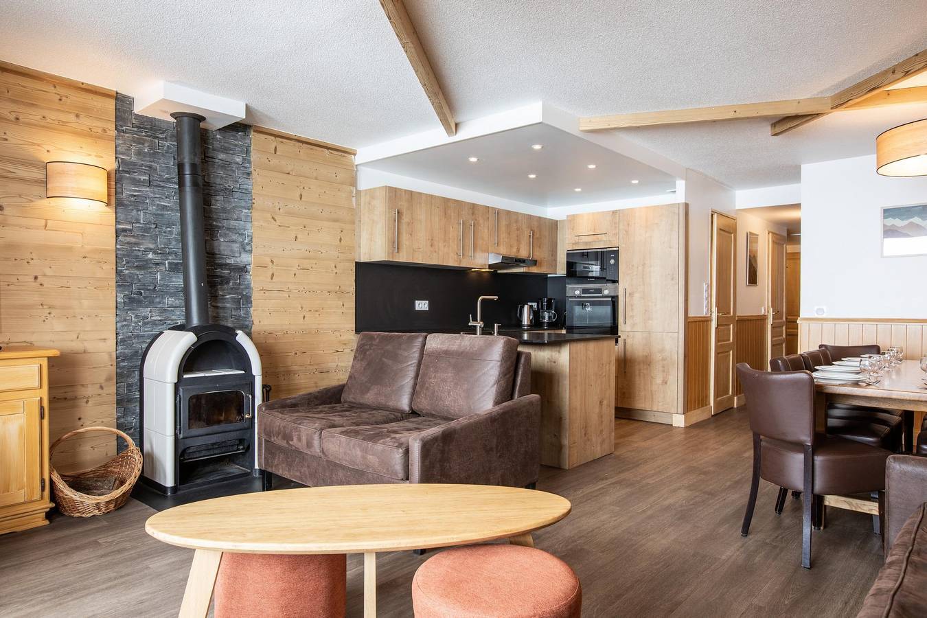 Ganze Wohnung, Résidence le Val Chavière - 7 Zimmer Maisonettewohnung für 14 Personen in Val Thorens, Les Trois Vallées