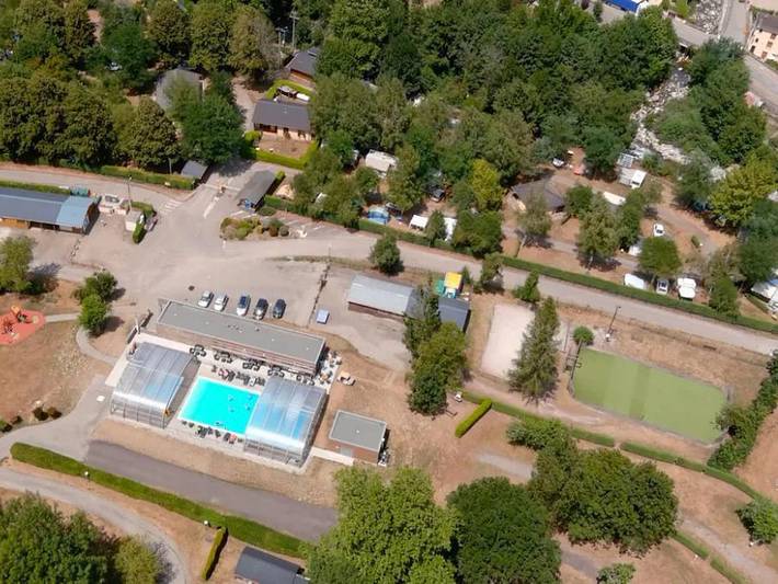 Flower Camping La Bexanelle - Mobilheim 6 personen - Komfort 30m² - 3 Zimmer in Val-de-Sos, Parc naturel régional des Pyrénées ariégeoises