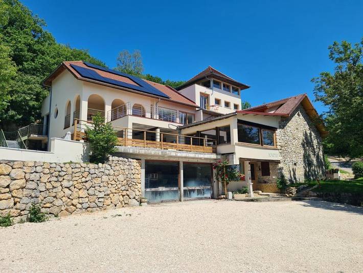Hôtel pour 2 personnes, avec Terrasse ainsi que Jardin et Vue dans Saint-Maurice-de-Rotherens