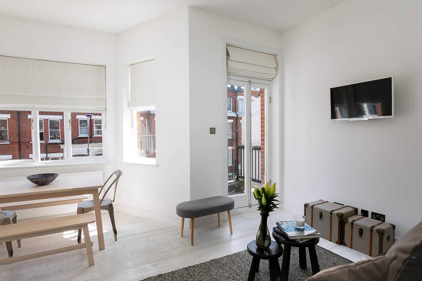 Ganze Wohnung, Ferienwohnung für 4 Personen mit Balkon in Hammersmith und Fulham, London