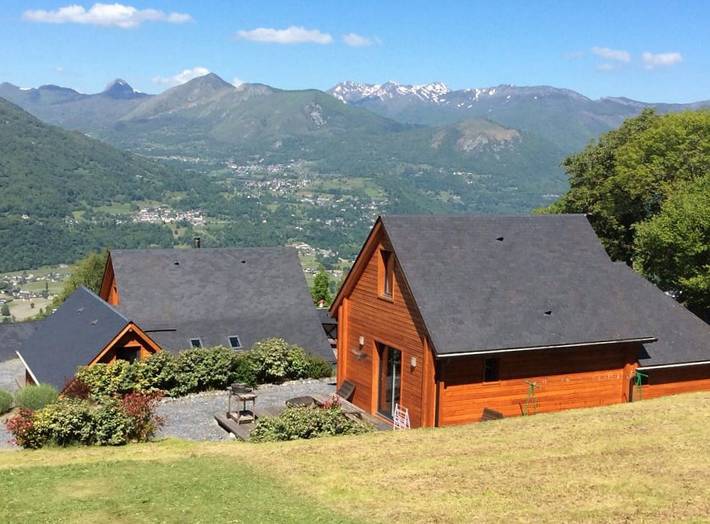 Chalet pour 4 personnes, avec terrasse et jardin - 1