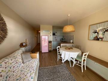 Gîte pour 2 personnes, avec terrasse dans Thalacap