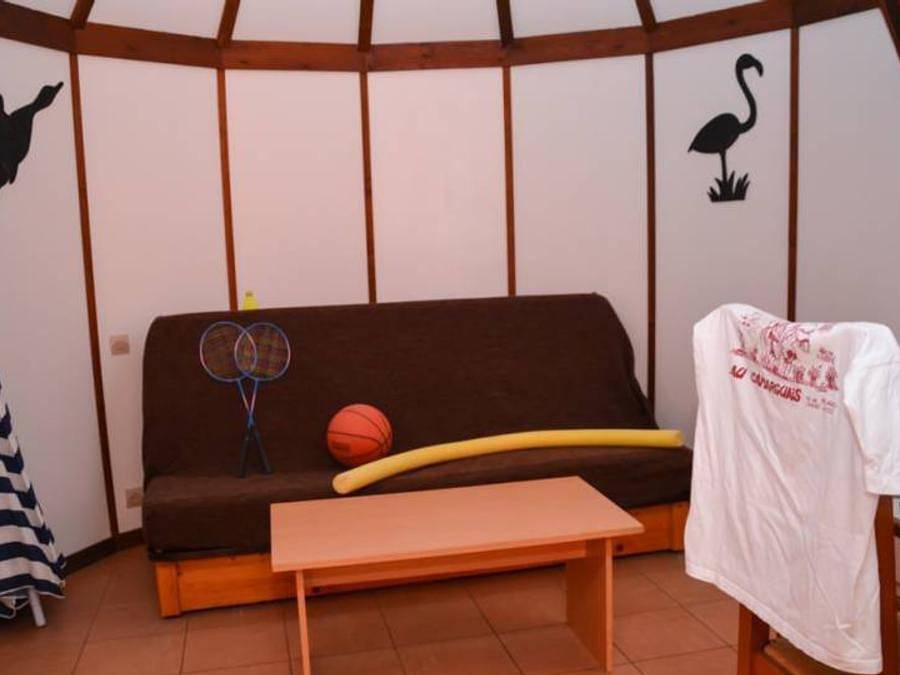 Camping Le Camarguais - Casa 4 personas - Cabaña Camarga 2/4P in Lattes, Côte d'Améthyste