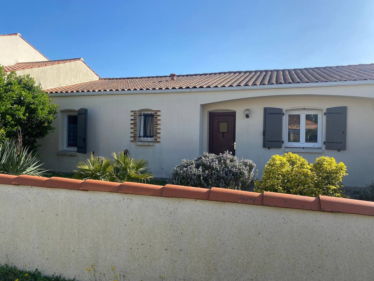 Maison bord de mer, plage à pied, Wifi, parking, animaux acceptés in La Tranche-sur-Mer, Vendée