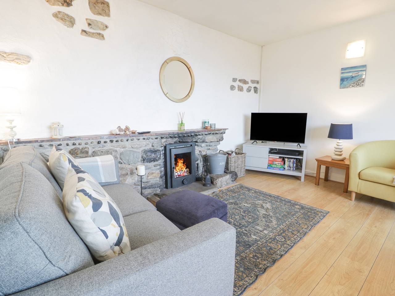 Hen Felin Isaf in Red Wharf Bay, Isle of Anglesey