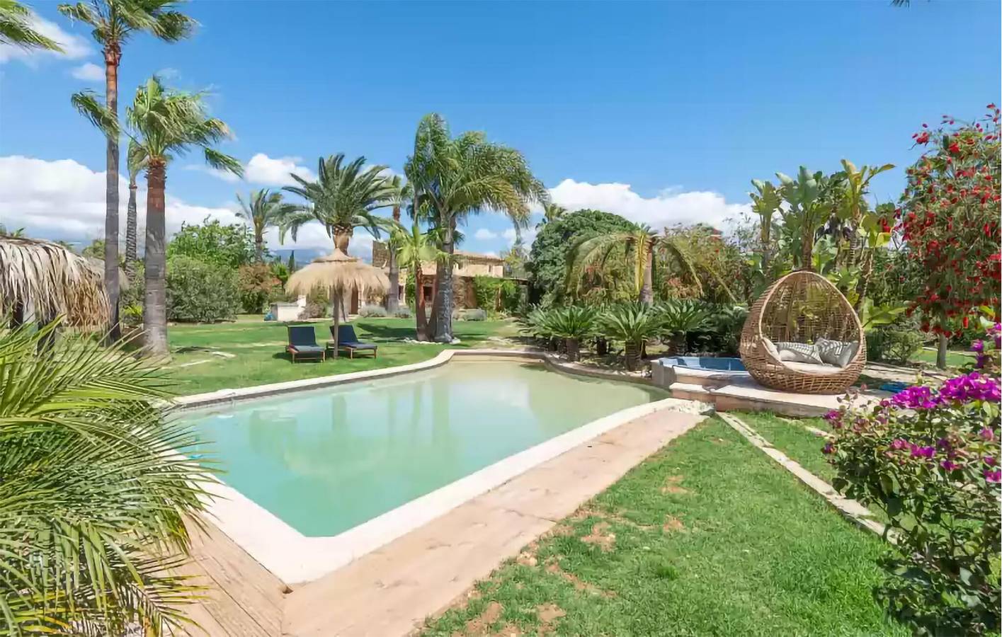 Gemütliches Apartment mit Pool, WiFi & AC | 2.5km nach Biniagual in Binissalem, Mallorca Inselmitte