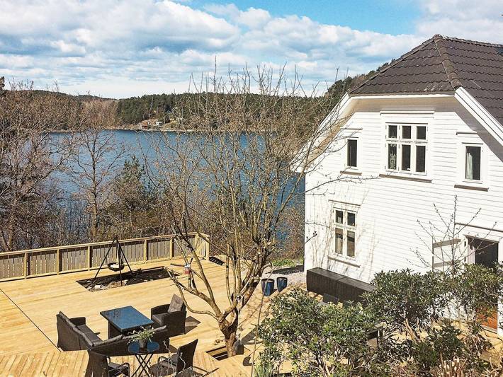 Ferienhaus für 7 Personen, mit Terrasse in Süd-Norwegen