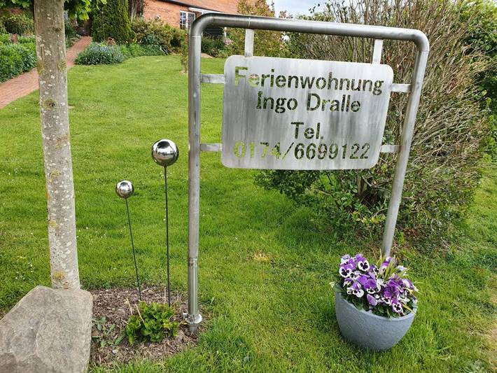 Ferienwohnung für 4 Personen, mit Terrasse und Garten in Drochtersen