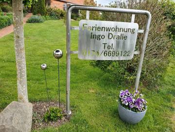 Ferienwohnung für 4 Personen, mit Garten und Terrasse, mit Haustier in Drochtersen