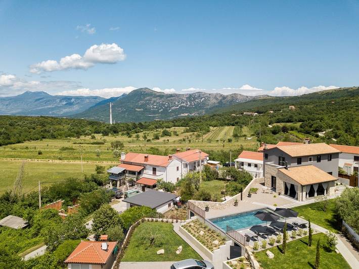Villa für 6 Personen, mit Pool und Garten, mit Haustier in Labin