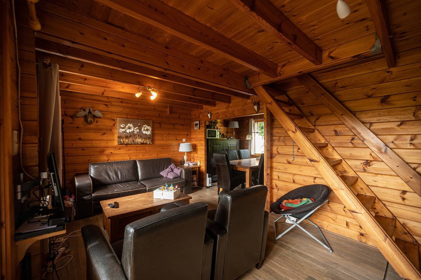 Arden Parks Petite Suisse —  Finnisches Chalet – 6 Personen – 3 Schlafzimmer  in Dochamps, Manhay