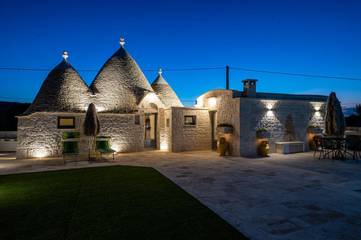 Maison d’hôte pour 4 personnes, avec piscine ainsi que vue et jardin, adapté aux familles à Alberobello