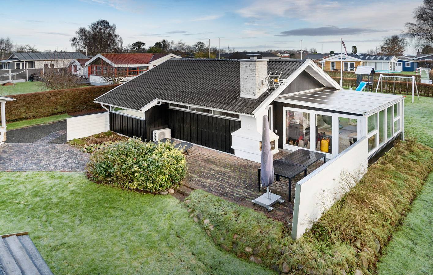 Vacation house for 6 people with yard in Hejls, Little Belt