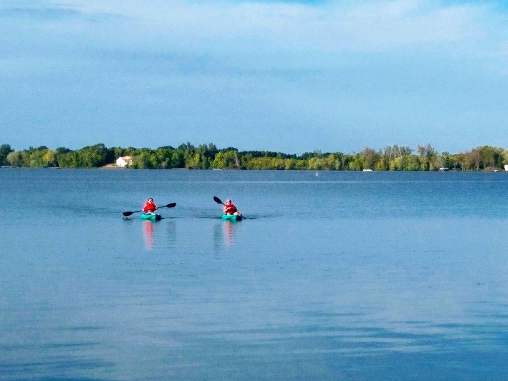 Cottage am East Rush Lake - schön eingerichtet, um Entspannung zu fördern in Chisago County