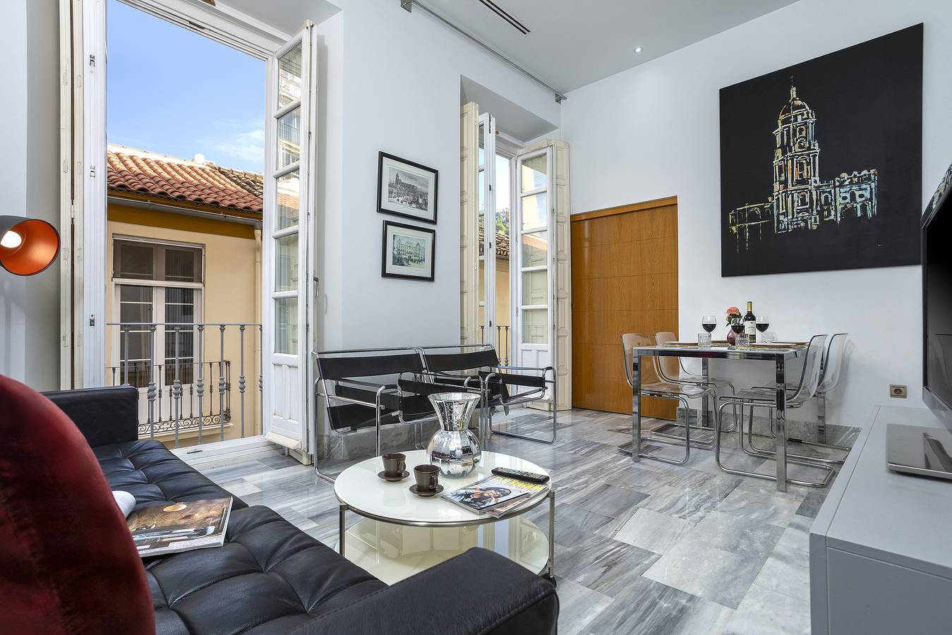 Entire apartment, Holiday apartment for 4 people in Málaga Central District, Malaga
