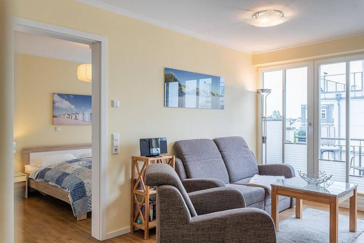 Ferienwohnung für 3 Personen, mit Balkon in Börgerende-Rethwisch - 2