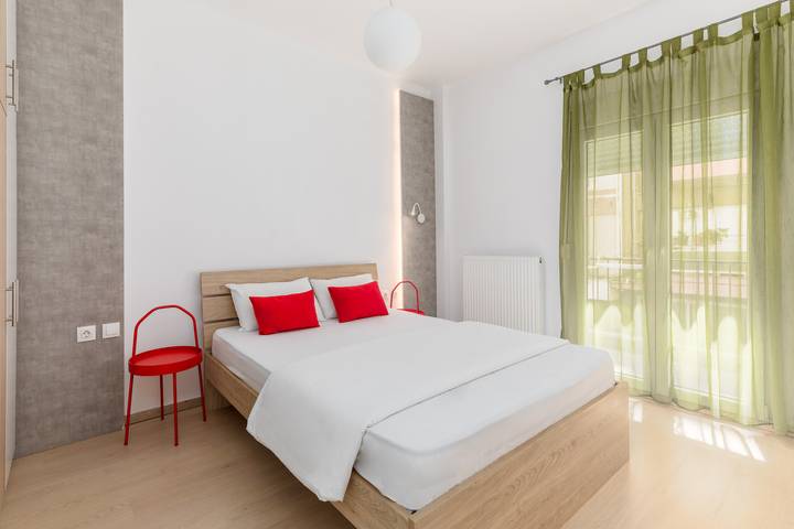 Ganze Wohnung, Ferienwohnung für 2 Personen mit Balkon in Thessaloniki und Umgebung