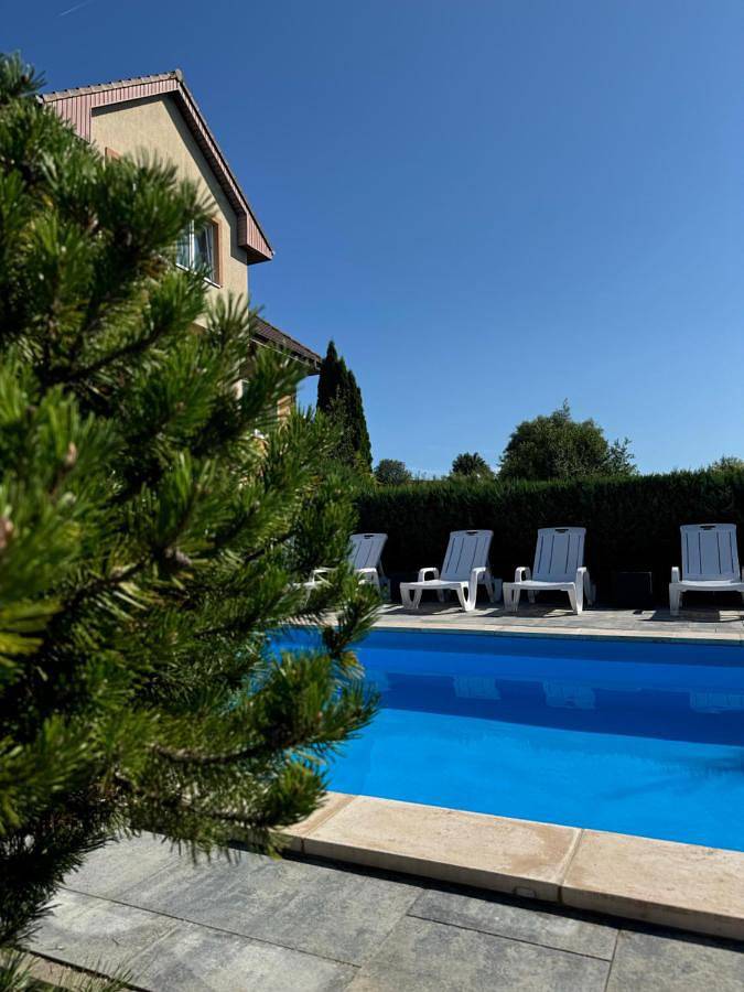Ferienhaus für 2 Personen, mit Garten und Pool, mit Haustier in Polen