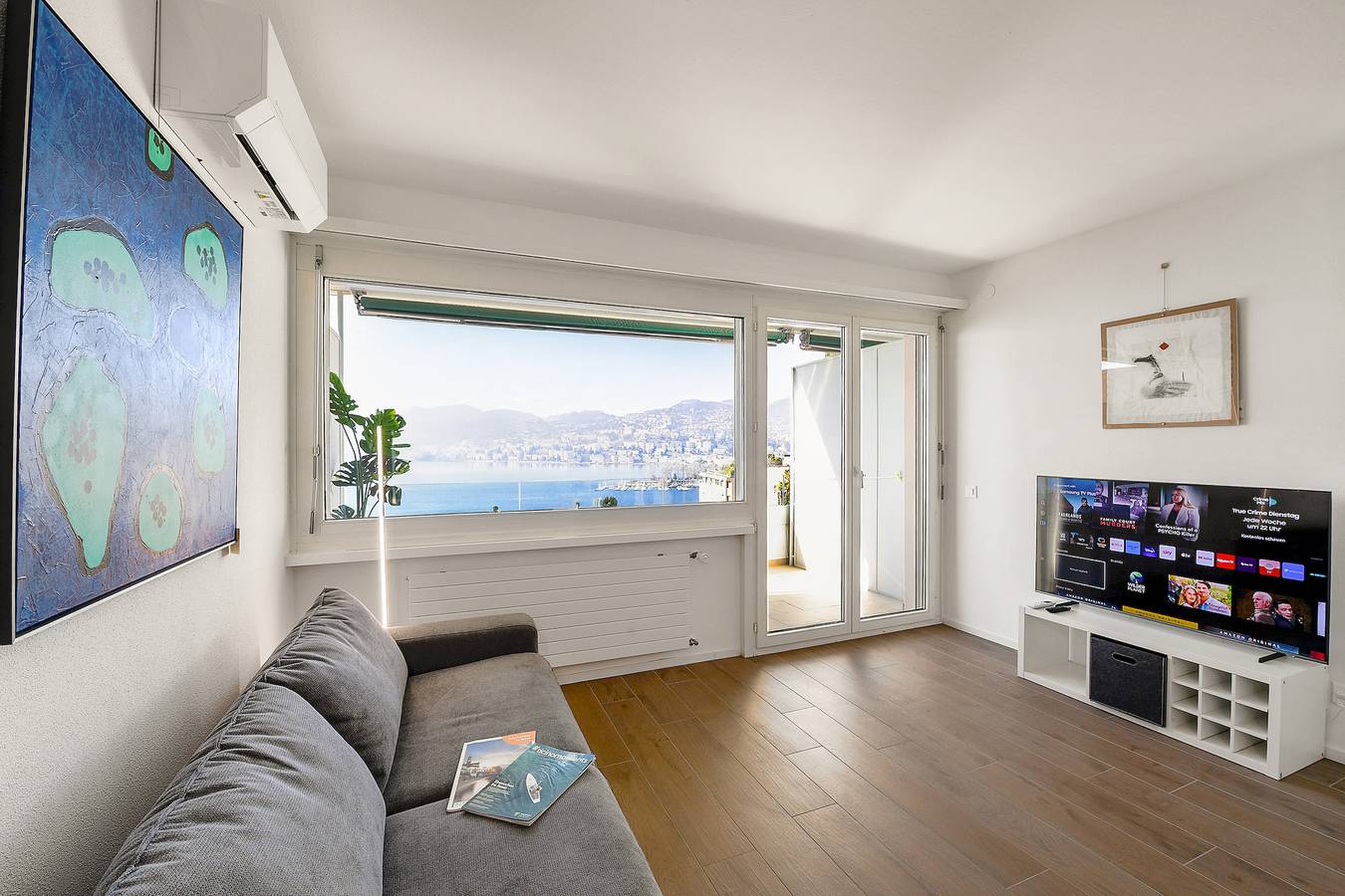 Apartamento entero, View and Art in Lugano, Lago de Lugano