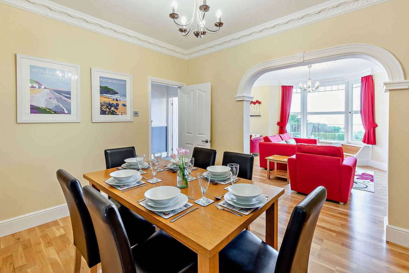 Entire apartment, Clevelands in Woolacombe, Devon