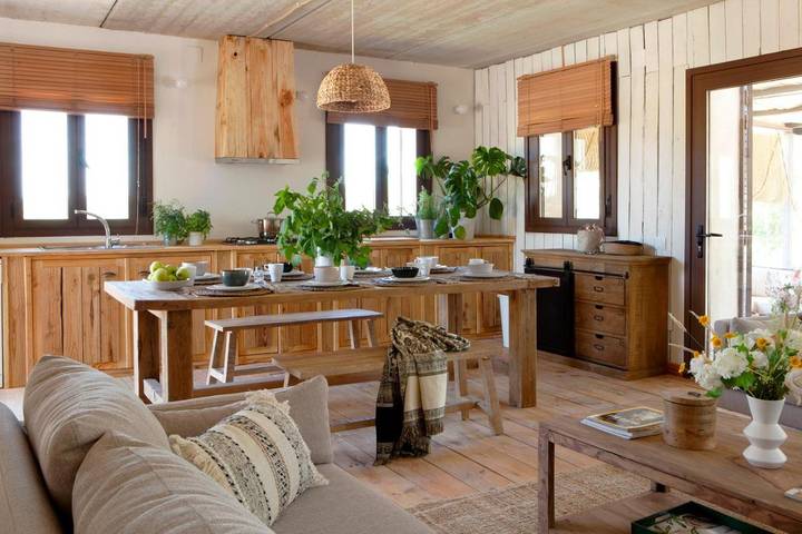 Chalet para 12 personas, con jardín y vistas además de piscina y terraza en Sierra de San Vicente - 2